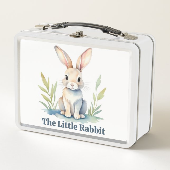 Das LIttle-Kaninchen Metall Brotdose (Vorderseite)