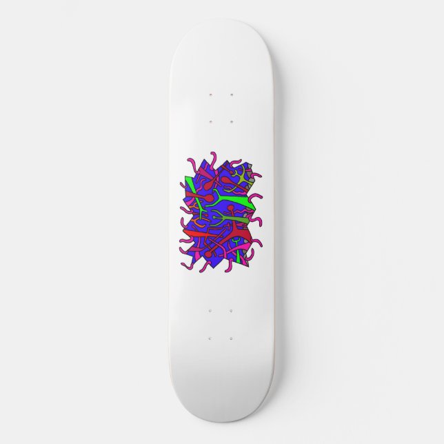 DAS LOCH ! SKATEBOARD (Vorderseite)