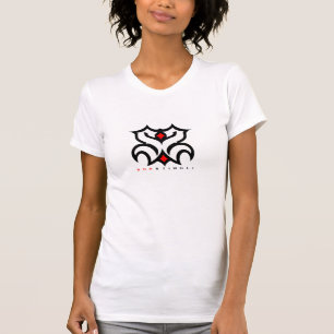 Das Logo-Behälter der Sha Anregungs-Frauen T-Shirt