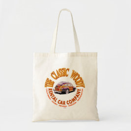 Das Logo der "Classic Woody Rental Car Company" Ve Tragetasche