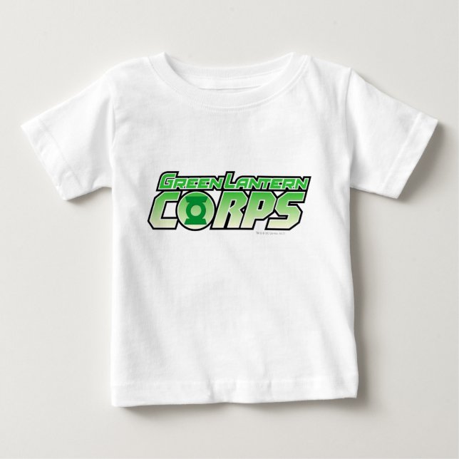 Das Logo des grünen Laternenkorps 2 Baby T-shirt (Vorderseite)