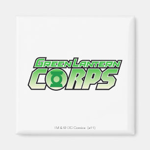 Das Logo des grünen Laternenkorps 2 Magnet