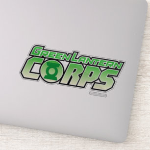Das Logo des grünen Laternenkorps Aufkleber