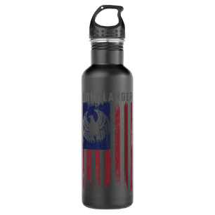 Das Logo des Jungs-Homelander-Flaggenadlers Edelstahlflasche