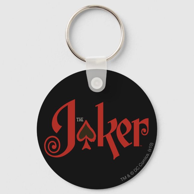 Das Logo "Joker spielen" Schlüsselanhänger (Vorderseite)