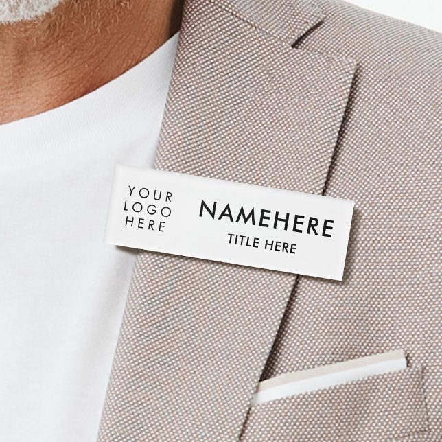 Das Logo Moderne große Schriftart Einfache Weiße S Namenschild (Von Creator hochgeladen)