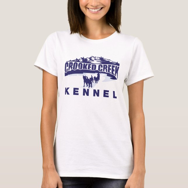 Das Logo-T-Shirt der gekrümmten T-Shirt (Vorderseite)
