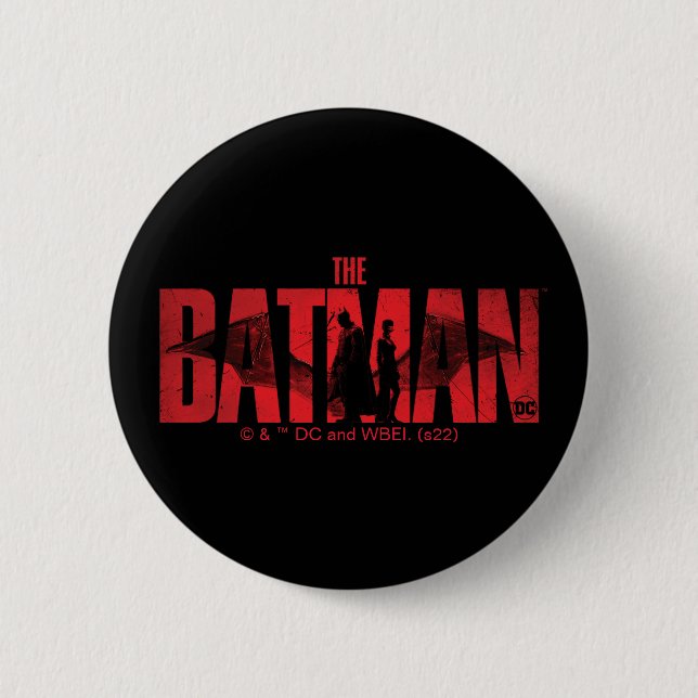 Das Logo von Batman & Catwoman Button (Vorderseite)