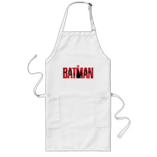 Das Logo von Batman & Catwoman Lange Schürze