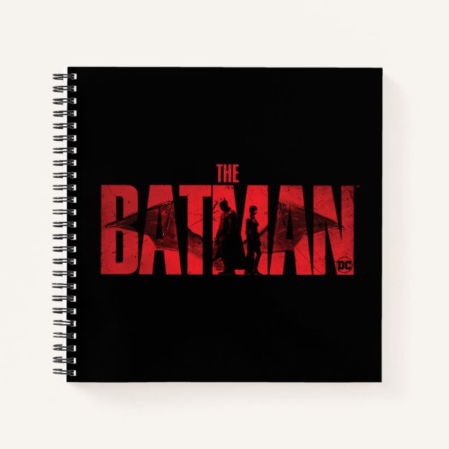 Das Logo von Batman & Catwoman Notizbuch (Vorderseite)