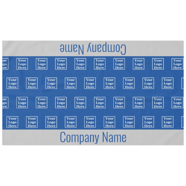Das Logo von Business Blue und Grau Tischdecke (Vorderseite (Horizontal))