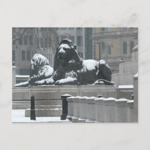 Das London-Trafalgar-Platz Postkarte