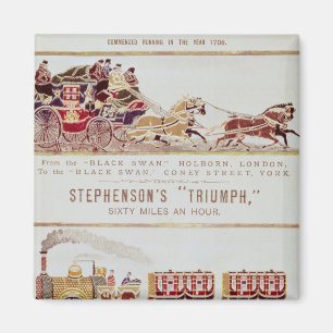 Das "London und das York" Royal Mail trainieren Magnet