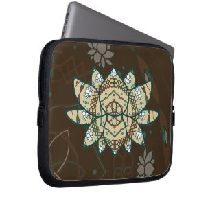 Das Lotus-Laptop-Gehäuse Laptopschutzhülle