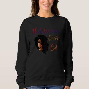 Das Louisiana Creole Girl Sweatshirt