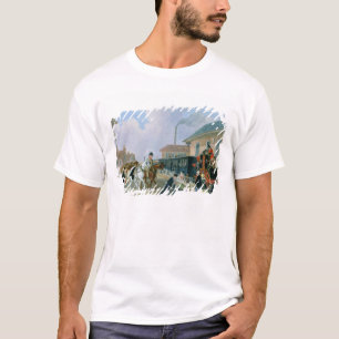 Das Louth-London Royal Mail, das mit dem Zug Franc T-Shirt