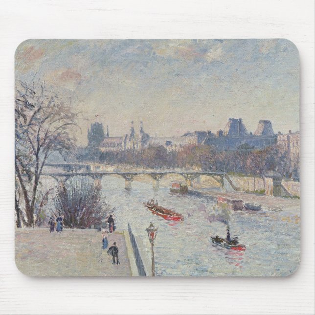 Das Louvre, 1902 Mousepad (Vorne)