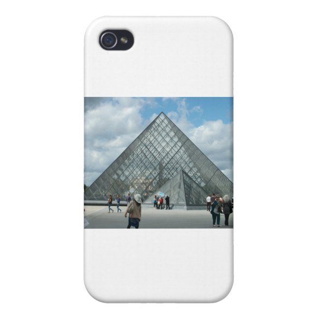 Das Louvre Paris iPhone Hülle (Hinten)