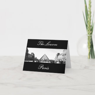 Das Louvremuseum, Paris ~ Notecards Karte