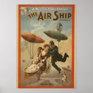 Das LUFT-SCHIFF musikalische Komödie VARIETÉ Poster