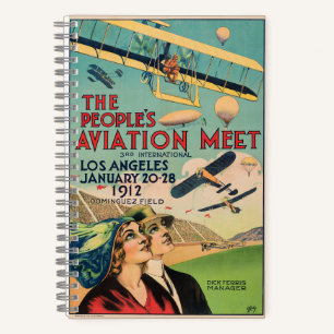 Das Luftfahrtmeeting des Volkes Notizbuch