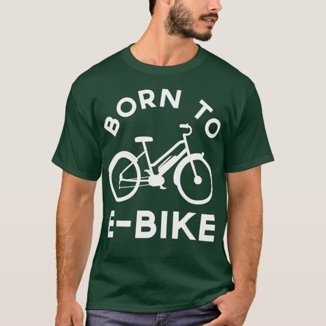 Das lustige elektrische Bike-Design ist für EBike  T-Shirt (Vorderseite)