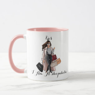 Das lustige Geschenk für sie, Shopaholic Gift Tass Tasse