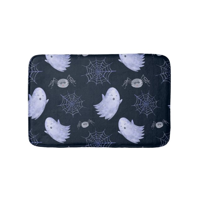 Das lustige Ghost Spider Halloween Muster. Badematte (Vorderseite)