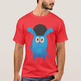 Das lustige Häschen (obere Grenze) T-Shirt