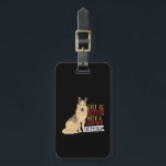 Das lustige Hundeleben ist besser mit dem deutsche Gepäckanhänger<br><div class="desc">Das Leben ist besser mit einem deutschen Schäferhund. Hunde-Merchandise für Junggebliebene, Welpenbesitzer, Hundemutter oder Hundevater, die ihr kleines Hündchen Liebe, Spaß und witzige Zitate genießen. Zeigen Sie Ihre Liebe für Ihr treues Hündchen, indem Sie dieses Hunderassen-Design tragen. Dieses Schwanz-Waggger-Geschenk, das als bester Freund des Menschen bekannt ist, ist ein Geschenk...</div>