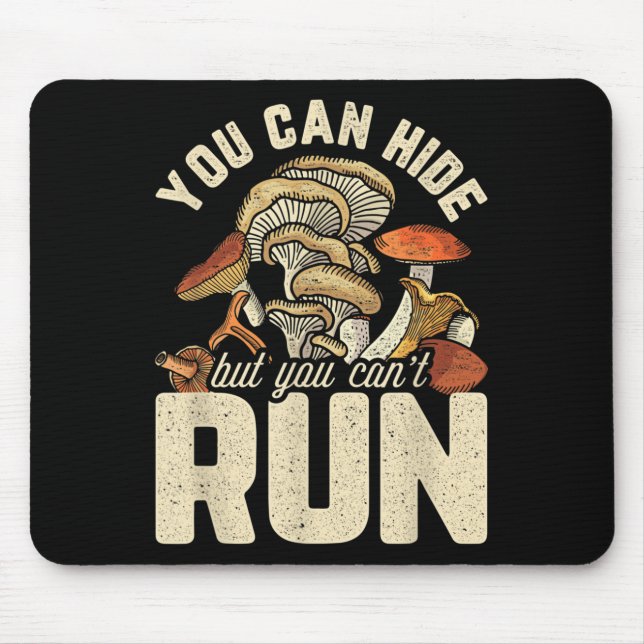 Das lustige Mushroom-Design lässt sich verbergen,  Mousepad (Vorne)