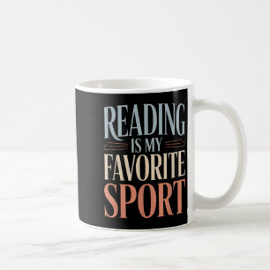 Das lustige Zitatlesen ist meine Lieblingssportbuc Kaffeetasse
