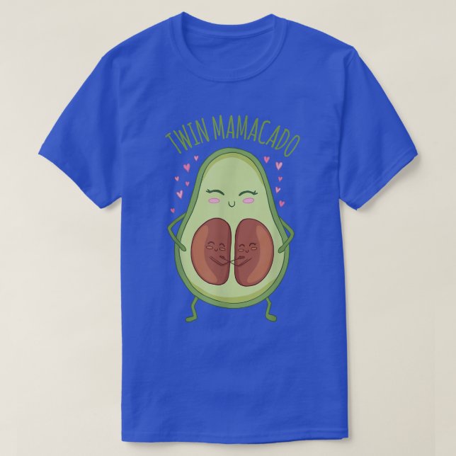 Das lustige Zwillingsgeschlecht offenbart die Idee T-Shirt (Design vorne)