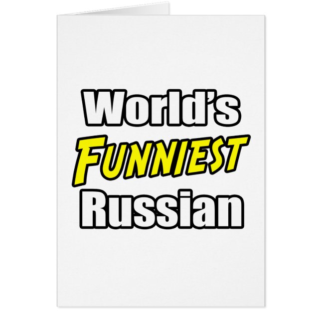 Das lustigste Russland der Welt (Vorne)