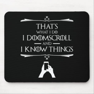 Das mache ich - ich mache einen Teufelskreis und i Mousepad