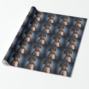 Das mächtige Daushund. Geschenkpapier