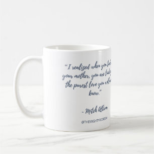Das mächtige Frauen-Tasse ~ Mitch Albom Kaffeetasse