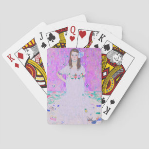 Das Mäda Primavesi-Gemälde von Gustav Klimt Spielkarten