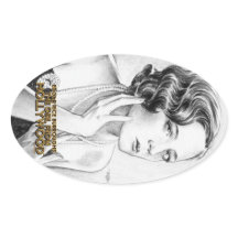 Das Mädchen aus Hollywood Stickers