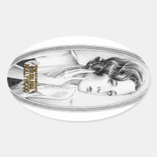Das Mädchen aus Hollywood Stickers