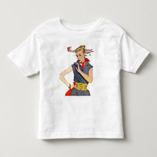 Das Mädchen, das Flugzeuge gestohlen hat Kleinkind T-shirt