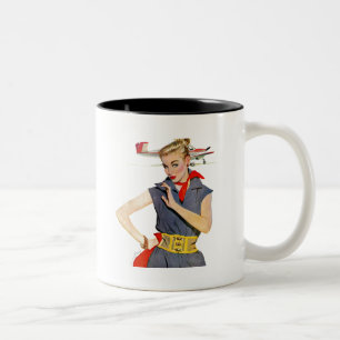 Das Mädchen, das Flugzeuge stahl Zweifarbige Tasse