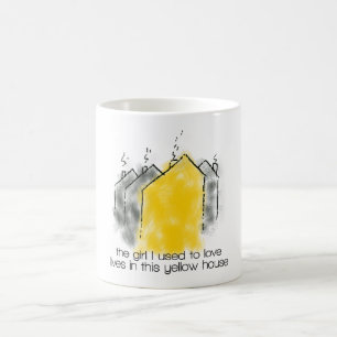 Das Mädchen, das ich zu den Liebeleben in diesem Kaffeetasse
