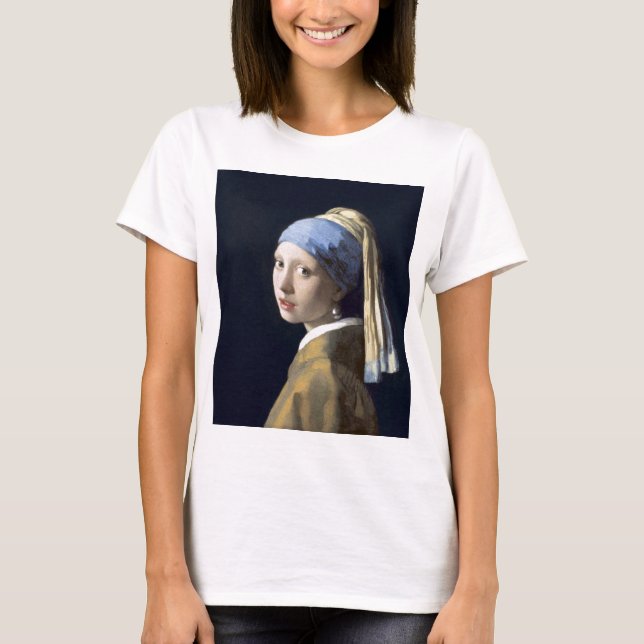 Das Mädchen mit dem Perlen-Ohrring T-Shirt (Vorderseite)
