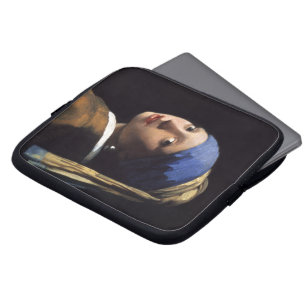 Das Mädchen mit dem Perlenohrring von Johannes Ver Laptopschutzhülle