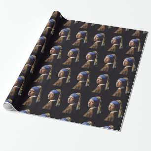 Das Mädchen mit Perlenohrring von Johannes Vermeer Geschenkpapier