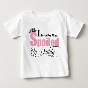 Das Mädchen-T - Shirt des Vatis (Baby)