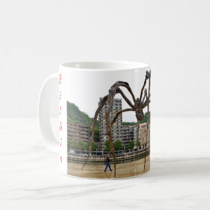 "Das Mädchen und die Spinne. "Fantasie Kaffeetasse