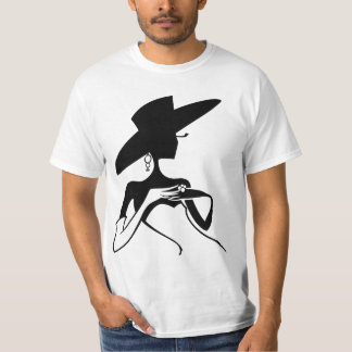 Das Mädchen vogue niedlichen Schwarz-weißen Cindy T-Shirt