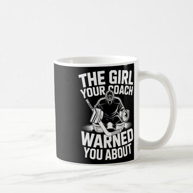 Das Mädchen, vor dem Ihr Trainer Sie gewarnt hat ( Kaffeetasse (Rechts)